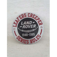 Land Rover Vehicle Car Body Decoration Metal Plate Emblem Badge - Land Rover Leafers Creeper Series