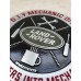 Land Rover Vehicle Car Body Decoration Metal Plate Emblem Badge  - Land Rover D.I.Y Mechanic Division