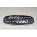 Land Rover Vehicle Car Body Decoration Metal Plate Emblem Badge - The Last Overland Design 1