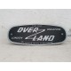 Land Rover Vehicle Car Body Decoration Metal Plate Emblem Badge - The Last Overland Design 1