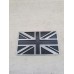 Land Rover Vehicle Car Body Decoration Metal Plate Emblem Badge  - UK Flag Original/Black/Grey/ 