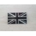 Land Rover Vehicle Car Body Decoration Metal Plate Emblem Badge  - UK Flag Original/Black/Grey/ 