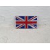 Land Rover Vehicle Car Body Decoration Metal Plate Emblem Badge  - UK Flag Original / Black / Grey