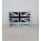 Land Rover Vehicle Car Body Decoration Metal Plate Emblem Badge - UK Flag Still Leaks