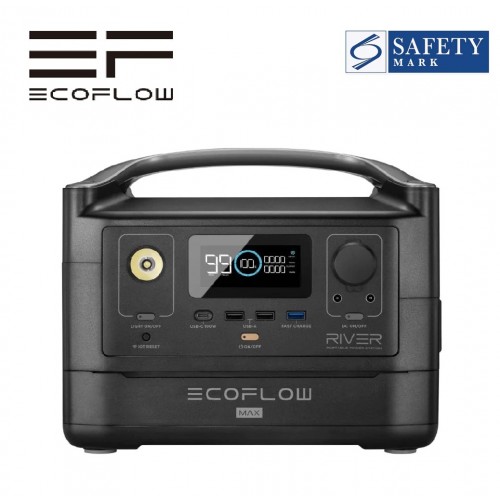 EcoFlow RIVER600 MAX Portable Power Station 2 Years Local