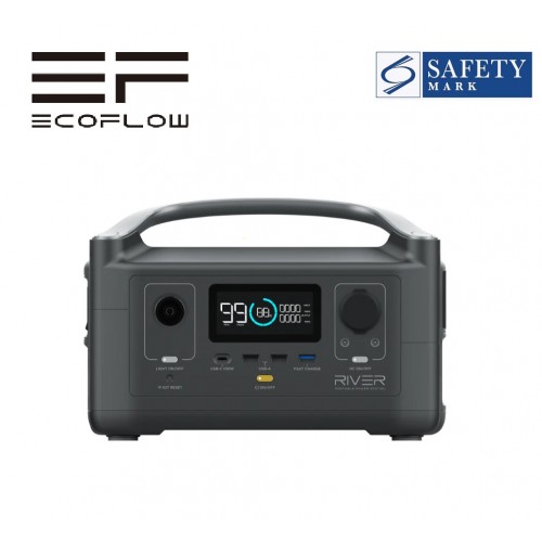 EcoFlow RIVER 600 Portable Power Station 2 Years Local Manufacturer