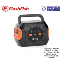 Flashfish A301 (80000mAh) 320W 292Wh Portable Power Station - 1 Year Local Warranty