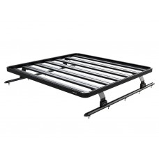 Front Runner Pickup Pick Up Roll Top With No OEM Universal Track Slimline II Load Bed Rack Kit 
