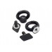 Front Runner Black Tie Down Rings / Eye Bolts For Tracks