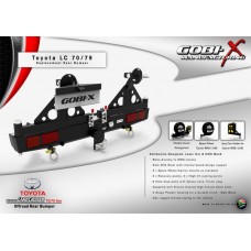 Gobi-X Land Cruiser LC70 / LC79 (2000 - Current) Rear Bumper Gobi X