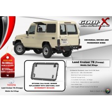 Gobi-X Toyota Land Cruiser LC78 (2007 - Current) Gull Wing Middle (Alu Door) Gobi X