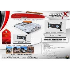 Gobi-X Tankwa Roof Tent Fan Gobi X