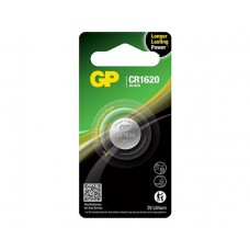 GP Lithium Cell CR1620 3V (DL1620) Coin Button Battery - 1 piece