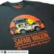 Safari Wagon Roof Top Tent Land Rover T Shirt