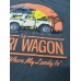 Land Rover Defender Safari Wagon Roof Top Tent Design Tee Shirt T-Shirt