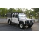 Hannibal Land Rover Defender 110 Double Cab Full Length Roof Rack Twin Rear Ladder 2.8m