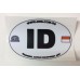 Overland IND Indonesia Oval Country Code Car Sticker