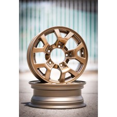(Per Unit) Suzuki Jimny JB64 JB74 195/80R15 PCD5x139.7 (5x5.5) Original Wheel Rim Take Off Champagne Bronze 
