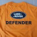 Land Rover Defender "The only impossible journey is the one you never begin " Unisex Tee Shirt Orange