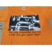 Land Rover Defender "The only impossible journey is the one you never begin " Unisex Tee Shirt Orange