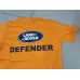 Land Rover Defender "The only impossible journey is the one you never begin " Unisex Tee Shirt Orange
