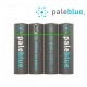 Pale Blue AA USB Rechargeable Smart Batteries Battery (Pack of 4)