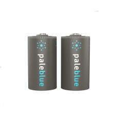 Pale Blue C USB Rechargeable Smart Batteries Battery (Pack of 2)