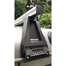 Rhino Rack Gutter Mount Roof Bar for Land Rover Series / Defender 90 110 Puma Pair