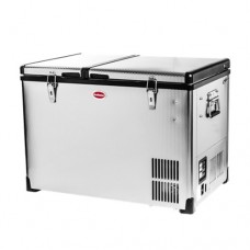 SnoMaster CL56D AC/DC 12V Classic Fridge Freezer Double Door 60 Litres 