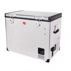 SnoMaster EX75 AC/DC 12V Stainless Steel Expedition Outdoor Fridge Freezer 75 Litres