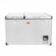 SnoMaster EX67D Stainless Steel 12V ACDC Dual Door Expedition Outdoor Fridge Freezer 67 Litres