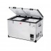 SnoMaster EX67D Stainless Steel 12V ACDC Dual Door Expedition Outdoor Fridge Freezer 67 Litres