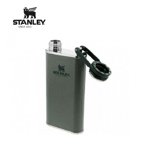 Stanley: Classic Wide Mouth Flask - Hammertone Green