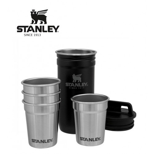 Stanley Adventure Stainless Steel Shot Glass + Flask Set