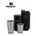 Stanley Adventure Stainless Steel Shot Glass + Flask Set 8oz Matt Black 10-01883-032