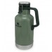 Stanley Classic Easy Pour Growler 64oz 1.9L Hammertone Green 10-01941-063