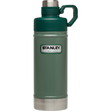 Stanley Classic Vacuum Water Bottle 18 oz Hammertone Green 10-02105-001