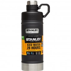 Stanley Classic Vacuum Water Bottle 18 oz Matt Black 10-02105-002