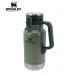 Stanley Classic Vacuum Insulated Half Growler 32oz Hammertone Green