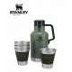 Stanley Growler 1.9L Gift Set Hammertone Green With 4 Pack Tumbler 12oz 10-02116-018