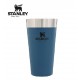 Stanley Vacuum Insulated Stacking Tumbler Stainless Steel Pint Drinking Cup 473ml 16oz Matt Blue