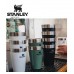 Stanley Vacuum Insulated Stacking Tumbler Stainless Steel Pint Drinking Cup 473ml 16oz Hammertone Green