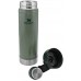 Stanley Classic Vacuum Water Bottle Flask 25oz 750ml Hammertone Green 10-02286-042