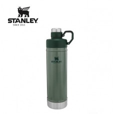 Stanley Classic Vacuum Water Bottle Flask 25oz 750ml Hammertone Green 10-02286-042