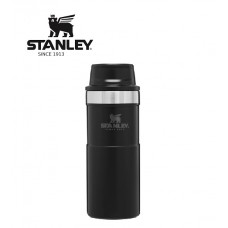 Stanley Classic Trigger Travel Mug 16oz 473ml Matt Black 10-06439-027