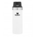 Stanley Classic Trigger Travel Mug 16oz 473ml Polar White 10-06439-028