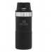 Stanley Classic Trigger Action Travel Mug 12oz Matt Black 10-06440-039