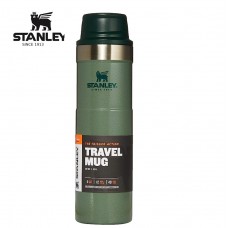 Stanley Classic Trigger Travel Mug 20oz Hammertone Green 10-06441-014