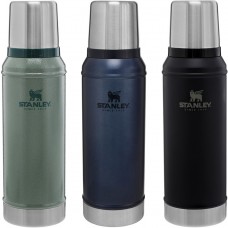 Stanley Classic Legendary Vacuum Insulated Bottle 1.0 quart (0.95 Litres) Hammertone Green 10-07932-001 