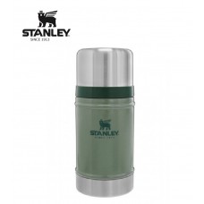 Stanley Classics Legendary Vacuum Food Jar Stainless Steel 24oz 709ml Hammertone Green 10-07936-001